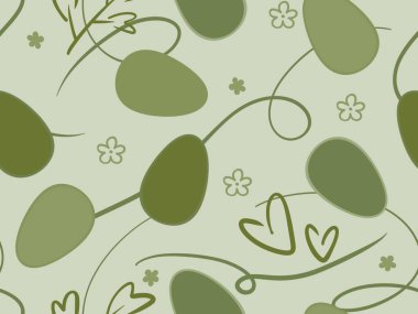 Easter eggs seamless spring pattern for kids clothes print and accessories and notebooks and wrapping paper and fabrics and kitchen. High quality illustration