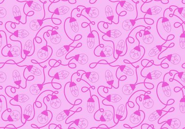 Şenlikli aydınlatma fikri kağıt paketlemek için kusursuz ampul desenleri ve çocuk giysileri baskısı ve notlar ve aksesuarlar ve kumaşlar ve kumaşlar ve tekstil. Yüksek kaliteli illüstrasyon