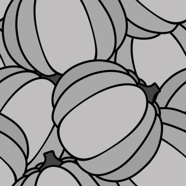 Sonbahar hasadı sebzesiz Cadılar Bayramı balkabağı deseni mutfak tekstili, ambalaj kağıdı, kıyafet baskısı kumaşlar, çocuk aksesuarları ve çarşafları. Yüksek kaliteli illüstrasyon
