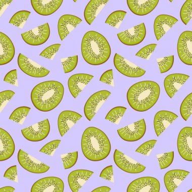 Yaz meyvesiz kivi desenli ambalaj kağıdı ve çocuk giysileri, kumaşlar, aksesuarlar, mayolar ve mutfak tekstili. Yüksek kaliteli illüstrasyon