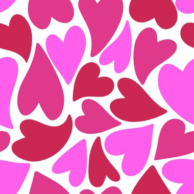 Sevgililer Günü karikatür desenleri ambalaj kâğıdı ve çocuk giysileri, kumaşlar, aksesuarlar, çarşaflar ve tekstil. Yüksek kaliteli illüstrasyon