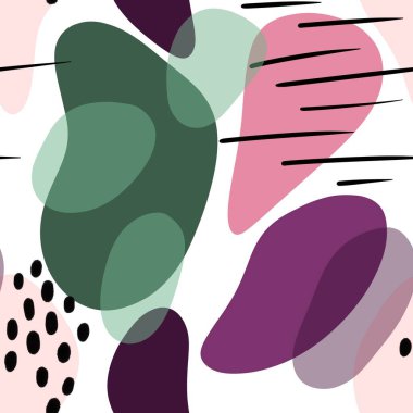 Soyut renk arkaplanı, puantiyeli ve kumaş ve çocuk aksesuarları için benekli ve ambalaj kağıdı, not defteri, çarşaf, elbise baskısı ve mayo. Yüksek kaliteli illüstrasyon