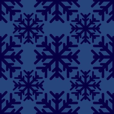 Kış kusursuz Noel kar taneleri kumaşlar, ambalaj kağıtları, kıyafet baskısı, çocuklar, Noel hediyeleri ve yeni yıl aksesuarları için desen. Yüksek kaliteli illüstrasyon