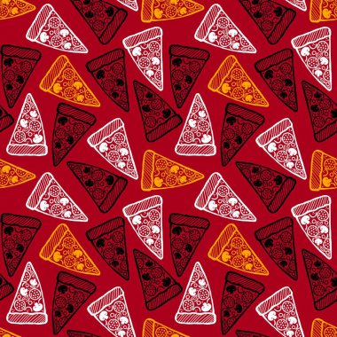 Çizgi filmlerde paketsiz pizza kalıpları, giysi kalıpları kumaşlar, çarşaflar, ambalajlar ve aksesuarlar. Yüksek kaliteli illüstrasyon
