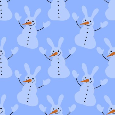 Noel aksesuarları, ambalaj kağıtları ve çocuk kıyafetleri ve kar taneleri için buz gibi bir Noel deseni. Yüksek kaliteli illüstrasyon