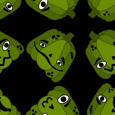 Halloween seamless pumpkins pattern for fabrics and wrapping paper and clothes print and notebooks and accessories and party. High quality illustration