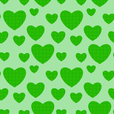 Sevgililer Günü 'nde kağıt ambalajı, çocuk giysileri, kumaşlar, çarşaflar, ambalajlar ve doğum günü aksesuarları için kusursuz oyun desenleri. Yüksek kaliteli illüstrasyon