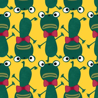 Hayvanlar karikatür karikatürleri kağıt ambalajı ve çocuk giysileri baskısı, kumaşlar, ambalajlar ve aksesuarlar. Yüksek kaliteli illüstrasyon