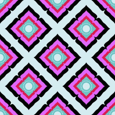 Kağıt, çarşaf, kumaş, giysi baskısı, çocuk defterleri, ambalaj ve mutfak tekstili için soyut, dikişsiz çiçek deseni. Yüksek kaliteli illüstrasyon