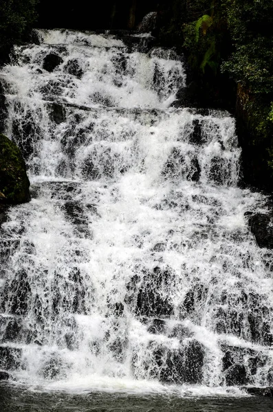 Seamless Water Flows Top Mountain Beautiful Waterfall Flowing Ground Elephant — Fotografia de Stock