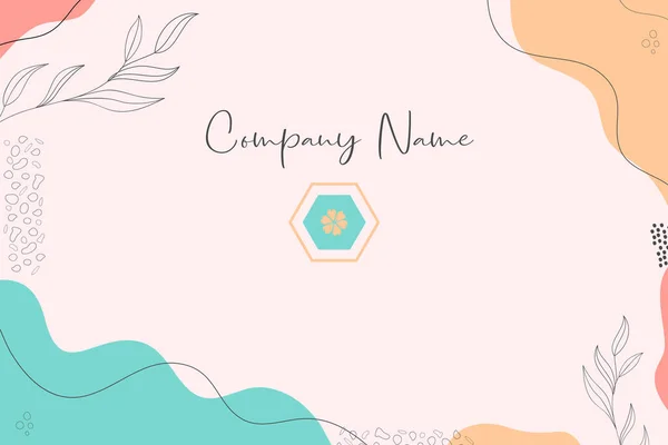 Pastel Doğa Memphis soyut arka plan sıvısı soyut arka plan