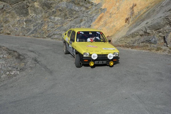 Opel Kadett Gte Nel 2016 Rally Storico Monte Carlo — Foto Stock