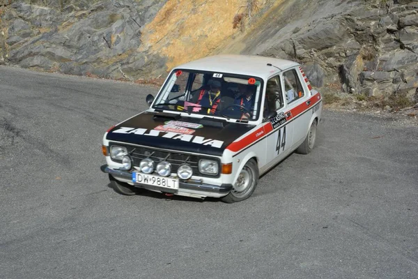 Zastava 1100 Nel 2016 Rally Storico Monte Carlo — Foto Stock