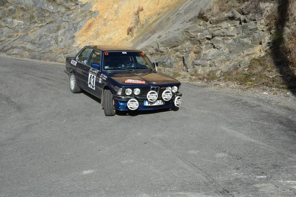 Bmw Alpina Nel 2016 Monte Carlo Historic Rally — Foto Stock