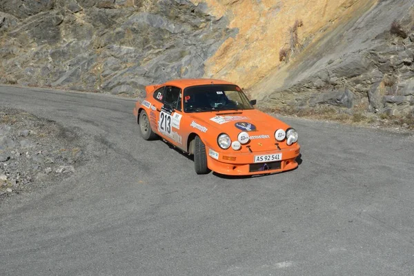 Porsche 911 Nel 2016 Monte Carlo Historic Rally — Foto Stock