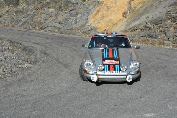 Porsche 911 2016 Году Monte Carlo Historic Rally — стоковое фото