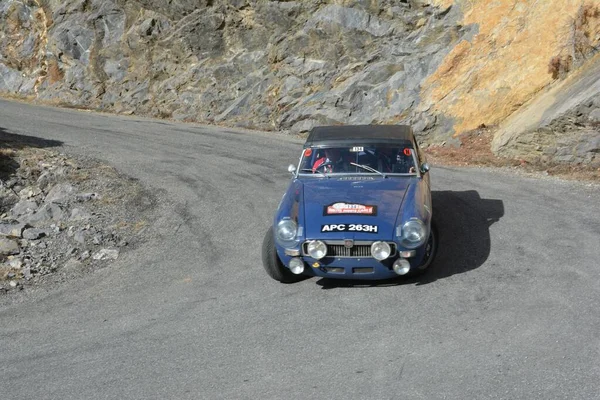 2016 Году Monte Carlo Historic Rally — стоковое фото