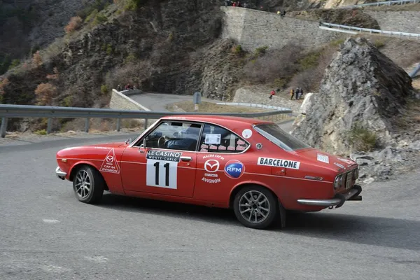 Mazda Rx2 2016 Monte Carlo Historic Rally — стокове фото