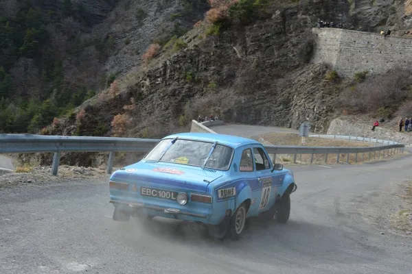 2016 Ford Escort Rs1600 Mk1 2016 Monte Carlo Historic Rally — 스톡 사진