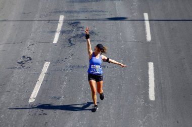 11-04-2021 İzmir-Türkiye: Maraton İzmir