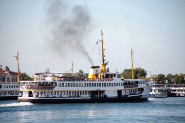 İstanbul Boğazı, İstanbul, Türkiye 'de Feribot