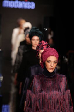 21-04-2019 İstanbul-Türkiye: İstanbul Modanisa Moda Haftası 2019