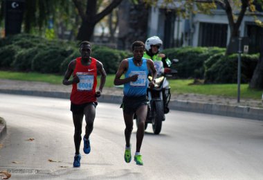 17-Kasım-2013 İstanbul-Türkiye: Vodafone 35. İstanbul Maratonu İstnbul 'da