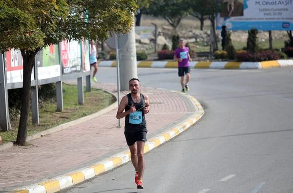 2017 Darica Turquia Maratona Internacional Darica Meia Maratona 2017 — Fotografia de Stock