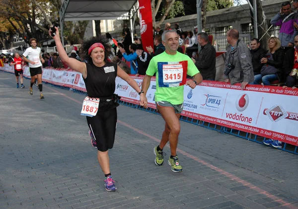 November 2013 Istanbul Turkey Vodafone 35Th Istanbul Marathon Istanbul City — Stock Photo, Image