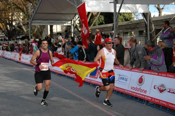 November 2013 Istanbul Turkey Vodafone 35Th Istanbul Marathon Istanbul City — Stock Photo, Image