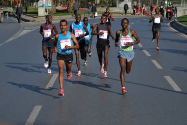 17-Kasım-2013 İstanbul-Türkiye: Vodafone 35. İstanbul Maratonu İstnbul 'da