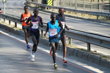 17-Kasım-2013 İstanbul-Türkiye: Vodafone 35. İstanbul Maratonu İstnbul 'da