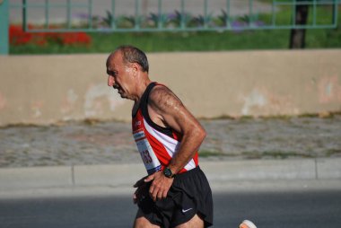 17-Kasım-2013 İstanbul-Türkiye: Vodafone 35. İstanbul Maratonu İstnbul 'da