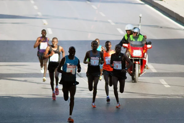 Kasım 2013 Stanbul Türkiye Vodafone Stanbul Maratonu Stnbul — Stok fotoğraf