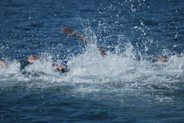 3-8-2013 İstanbul-Türkiye: Triatlon İstanbul Avrupa Kupası 2013