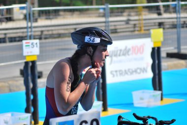 3-8-2013 İstanbul-Türkiye: Triatlon İstanbul Avrupa Kupası 2013