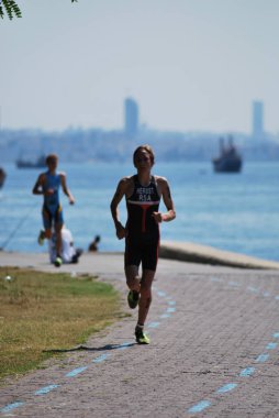 3-8-2013 İstanbul-Türkiye: Triatlon İstanbul Avrupa Kupası 2013