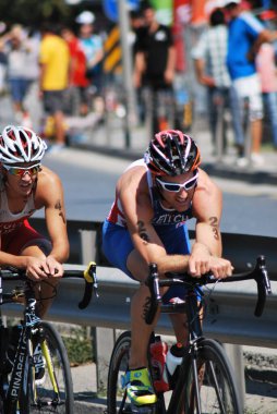 3-8-2013 İstanbul-Türkiye: Triatlon İstanbul Avrupa Kupası 2013