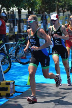3-8-2013 İstanbul-Türkiye: Triatlon İstanbul Avrupa Kupası 2013