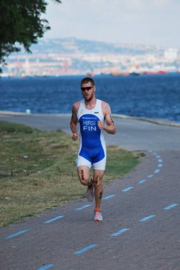 3-8-2013 İstanbul-Türkiye: Triatlon İstanbul Avrupa Kupası 2013