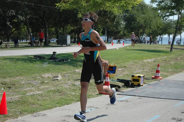 2013 Istanbul Turchia Triathlon Istanbul European Cup 2013 — Foto Stock