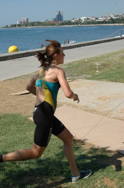 2013 Стамбул Туреччина Triathlon Стамбул Кубок Європи 2013 — стокове фото