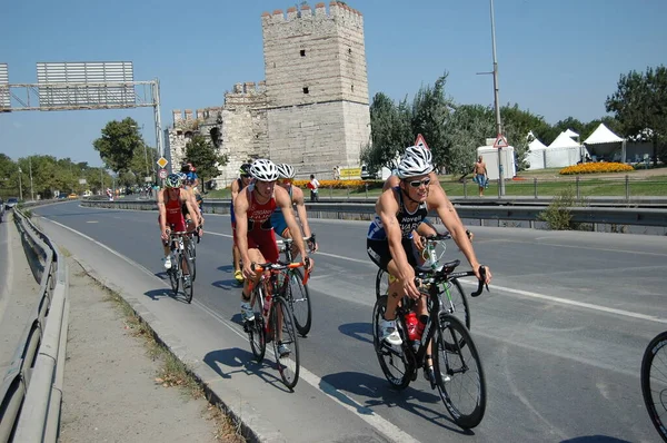 2013 Istanbul Turchia Triathlon Istanbul European Cup 2013 — Foto Stock