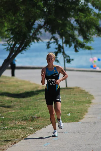 2013 Istanbul Türkei Triathlon Istanbul European Cup 2013 — Stockfoto