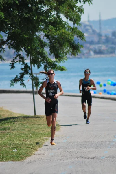 2013 Istanbul Turchia Triathlon Istanbul European Cup 2013 — Foto Stock