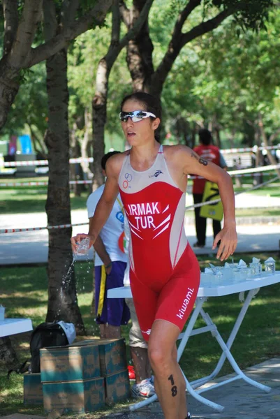 3-8-2013 İstanbul-Türkiye: Triatlon İstanbul Avrupa Kupası 2013