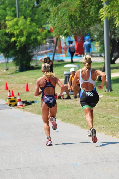 3-8-2013 İstanbul-Türkiye: Triatlon İstanbul Avrupa Kupası 2013