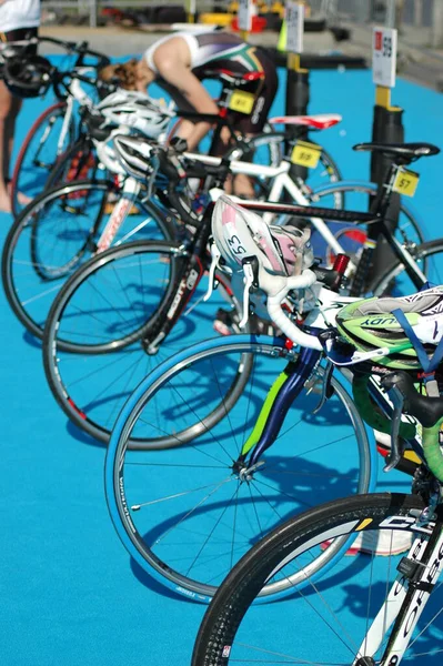 2013 Istanbul Turchia Triathlon Istanbul European Cup 2013 — Foto Stock