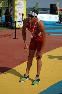3-8-2013 İstanbul-Türkiye: Triatlon İstanbul Avrupa Kupası 2013