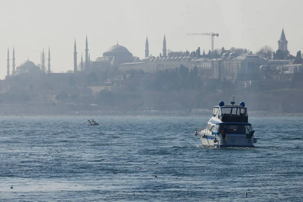 Historical Boat Trip Bosphorus — Stock Photo, Image